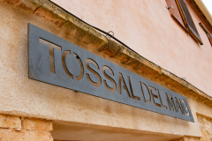 Cartell porta Tossal del Maig